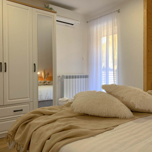Bedrooms, Holiday Home Mali Medo, Holiday Home Mali Medo - Charming Vacation House with Wellness and Heated Pool in Lika, Croatia Bužim
